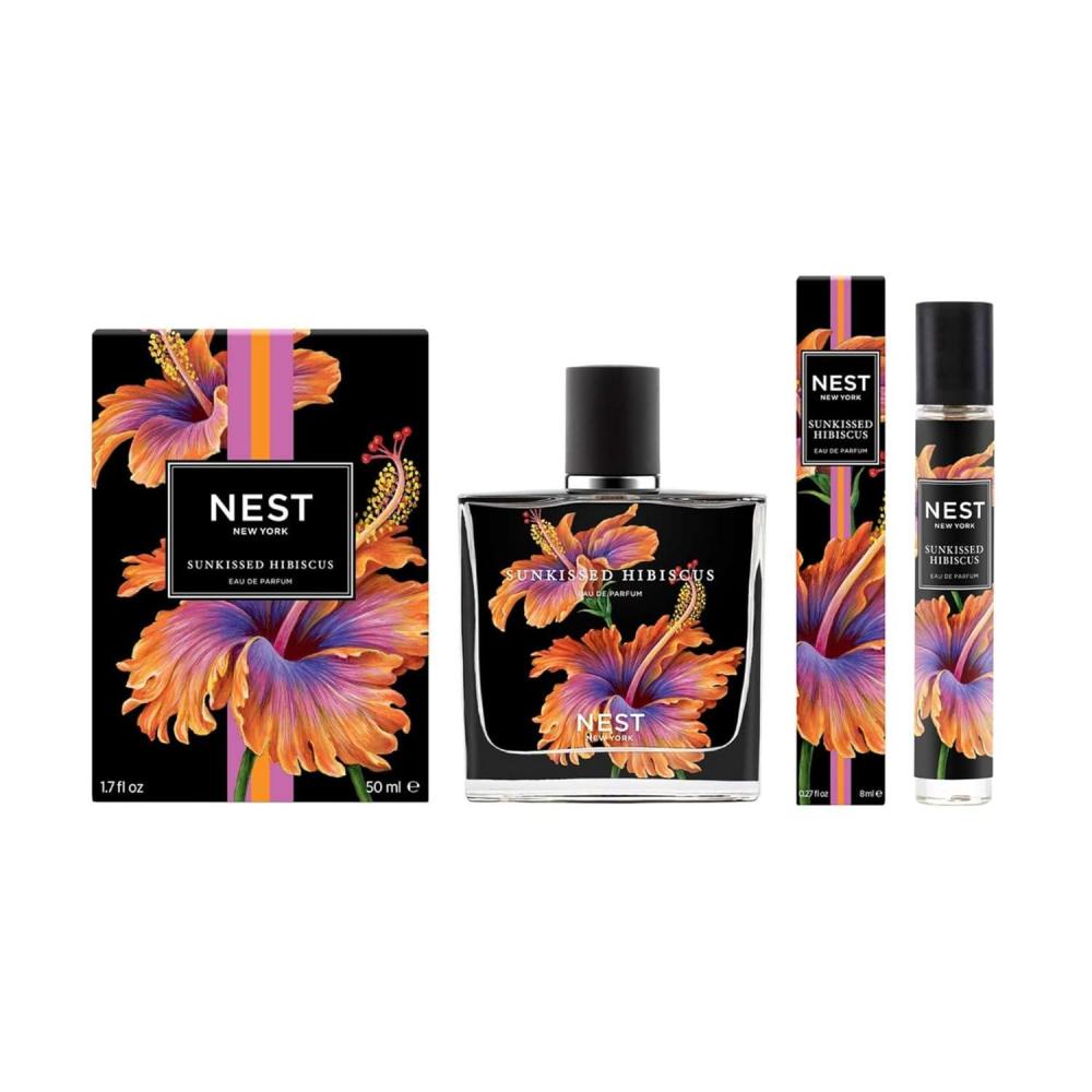 imageNEST New York Black Tulip Eau de Parfum  Includes 50 mL Full Size ampamp 8 mL Travel Spray  Vegan ampamp Cruelty FreeSunkissed Hibiscus