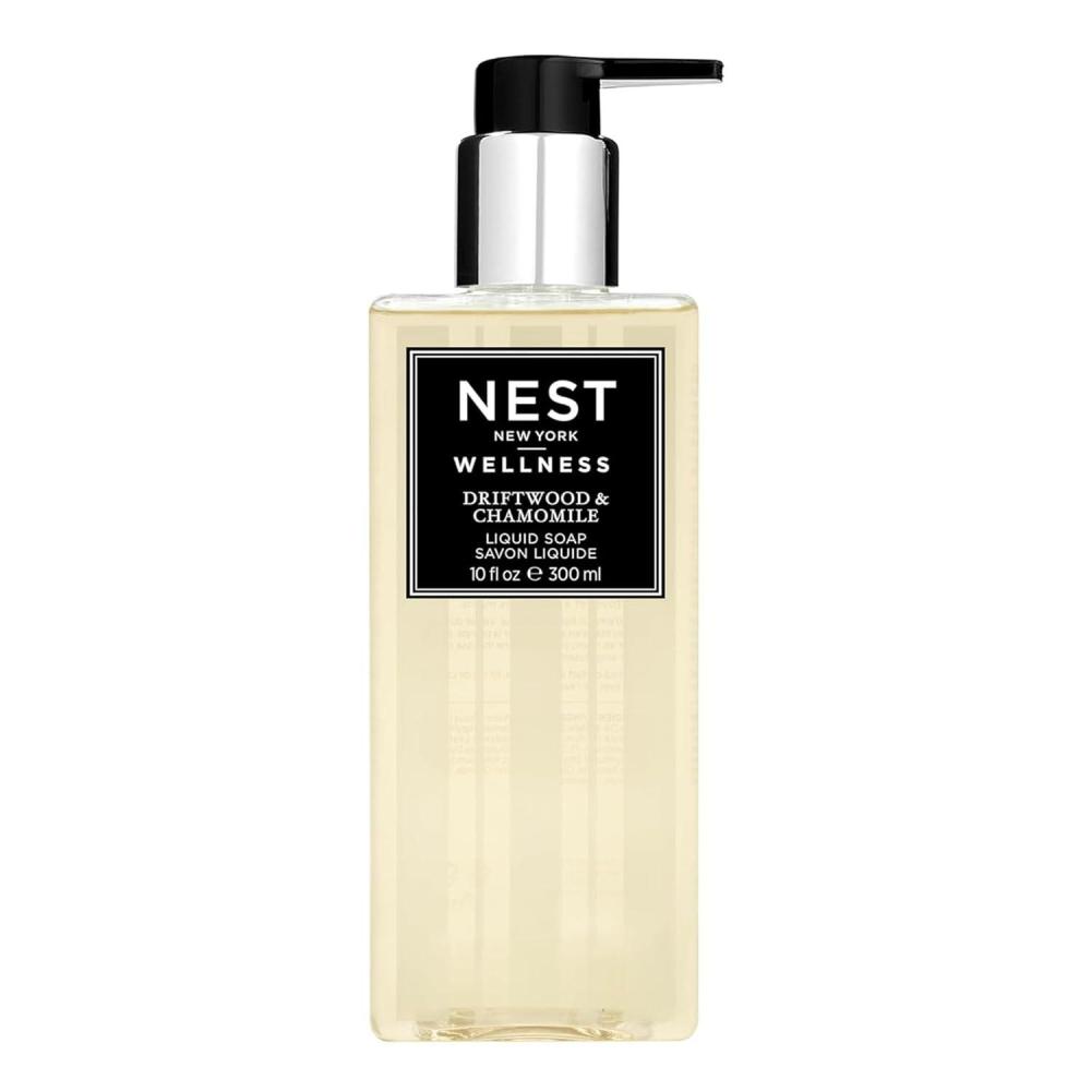 imageNEST New York Liquid Soap Wild Mint ampamp Eucalyptus  10 fl oz  Cleanses ampamp Nourishes Skin  Approx 300 Pumps Per Bottle  Gluten Free ampamp Cruelty FreeDriftwood  Chamomile