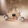 NEST New York Festive Petite Diffuser Trio – 1.3 fl oz Each – Includes Holiday, Birchwood Pine, and Blue Cypress & Snow – Fragrance for Up to 90 Days – Includes All-Natural Reed Sticks – Flame Free