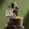 NEST New York Reed Diffuser, Autumn Plum – 5.9 fl oz – Fragrance for Up to 90 Days – Reusable, Refillable Glass Holder – Includes 8 All-Natural Reed Sticks – Flame Free(Pistachio & Wild Fig)
