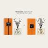 NEST New York Reed Diffuser, Autumn Plum – 5.9 fl oz – Fragrance for Up to 90 Days – Reusable, Refillable Glass Holder – Includes 8 All-Natural Reed Sticks – Flame Free(Pumpkin Chai)