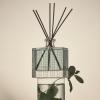 NEST New York Reed Diffuser, Himalayan Salt & Rosewater – 5.9 fl oz – Fragrance for Up to 90 Days – Reusable, Refillable Glass Holder – Includes 8 All-Natural Reed Sticks – Flame Free(Wild Mint & Eucalyptus)