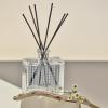 NEST New York Reed Diffuser, Himalayan Salt & Rosewater – 5.9 fl oz – Fragrance for Up to 90 Days – Reusable, Refillable Glass Holder – Includes 8 All-Natural Reed Sticks – Flame Free(Driftwood & Chamomile)