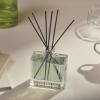 NEST New York Reed Diffuser, Himalayan Salt & Rosewater – 5.9 fl oz – Fragrance for Up to 90 Days – Reusable, Refillable Glass Holder – Includes 8 All-Natural Reed Sticks – Flame Free(Wild Mint & Eucalyptus)