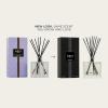 NEST New York Reed Diffuser, Moroccan Amber – 5.9 fl oz – Fragrance for Up to 90 Days – Reusable, Refillable Glass Holder – Includes 8 All-Natural Reed Sticks – Flame Free(Cedar Leaf & Lavender)
