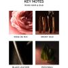 NEST New York Reed Diffuser, Moroccan Amber – 5.9 fl oz – Fragrance for Up to 90 Days – Reusable, Refillable Glass Holder – Includes 8 All-Natural Reed Sticks – Flame Free(Rose Noir & Oud)