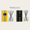 NEST New York Reed Diffuser, Moroccan Amber – 5.9 fl oz – Fragrance for Up to 90 Days – Reusable, Refillable Glass Holder – Includes 8 All-Natural Reed Sticks – Flame Free(Amalfi Lemon & Mint)