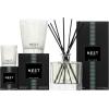 NEST New York Reed Diffuser, Moroccan Amber – 5.9 fl oz – Fragrance for Up to 90 Days – Reusable, Refillable Glass Holder – Includes 8 All-Natural Reed Sticks – Flame Free(Indian Jasmine)