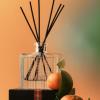 NEST New York Reed Diffuser, Moroccan Amber – 5.9 fl oz – Fragrance for Up to 90 Days – Reusable, Refillable Glass Holder – Includes 8 All-Natural Reed Sticks – Flame Free(Sicilian Tangerine)