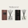 NEST New York Reed Diffuser, Moroccan Amber – 5.9 fl oz – Fragrance for Up to 90 Days – Reusable, Refillable Glass Holder – Includes 8 All-Natural Reed Sticks – Flame Free(Rose Noir & Oud)