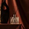 NEST New York Reed Diffuser, Moroccan Amber – 5.9 fl oz – Fragrance for Up to 90 Days – Reusable, Refillable Glass Holder – Includes 8 All-Natural Reed Sticks – Flame Free(Moroccan Amber)