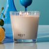 NEST New York Scented 3-Wick Candle Duo – Bamboo & Grapefruit, 21.2 oz, Pack of 2 – Up to 100-Hour Burn Time – Reusable Glass Vessel(Amalfi Lemon & Mint)
