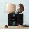 NEST New York Scented 3-Wick Candle Duo – Bamboo & Grapefruit, 21.2 oz, Pack of 2 – Up to 100-Hour Burn Time – Reusable Glass Vessel(Ocean Mist & Sea Salt)