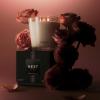 NEST New York Scented 3-Wick Candle Duo – Bamboo & Grapefruit, 21.2 oz, Pack of 2 – Up to 100-Hour Burn Time – Reusable Glass Vessel(Rose Noir & Oud)