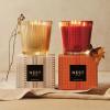 NEST New York Scented 3-Wick Candle, Pumpkin Chai – 21.2 oz – Up to 100-Hour Burn Time – Reusable Glass Vessel(Pumpkin Chai)