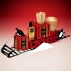 NEST New York Scented 3-Wick & Classic Candle, Holiday (21.2 & 8.1 oz) – Reusable Glass Vessel(Holiday)