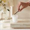 NEST New York Scented Votive Candle, Santorini Olive & Citron – 2 oz – Up to 28-Hour Burn Time – Reusable Glass Vessel