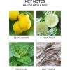 NEST New York Wall Diffuser Refill Vials, Bamboo – Set of 2 – Up to 60 Days of Continuous Scent – Cruelty Free, Vegan – Made in USA(Amalfi Lemon & Mint)