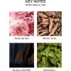 NEST New York Wall Diffuser Refill Vials, Bamboo – Set of 2 – Up to 60 Days of Continuous Scent – Cruelty Free, Vegan – Made in USA(Rose Noir & Oud)