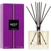 NEST New York Reed Diffuser, Autumn Plum – 5.9 fl oz – Fragrance for Up to 90 Days – Reusable, Refillable Glass Holder – Includes 8 All-Natural Reed Sticks – Flame Free(Autumn Plum)