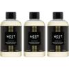 NEST New York Reed Diffuser Liquid Refill Bundle, Cedar Leaf & Lavender – Includes Three 5.9 fl oz Refill Bottles(Grapefruit)
