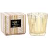 NEST New York Scented 3-Wick Candle, Holiday – 21.2 oz – Up to 100-Hour Burn Time – Reusable Glass Vessel(Crystallized Ginger & Van Bean)