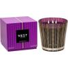 NEST New York Scented 3-Wick Candle, Pumpkin Chai – 21.2 oz – Up to 100-Hour Burn Time – Reusable Glass Vessel(Autumn Plum)