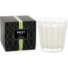NEST New York Scented Luxury 4-Wick Candle, Moroccan Amber – 43.7 oz – Up to 120-Hour Burn Time – Reusable Glass Vessel(Bamboo)