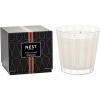 NEST New York Scented Luxury 4-Wick Candle, Moroccan Amber – 43.7 oz – Up to 120-Hour Burn Time – Reusable Glass Vessel(Moroccan Amber)