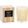 NEST New York Scented Votive Candle, Holiday – 2 oz – Up to 28-Hour Burn Time – Reusable Glass Vessel(Crystallized Ginger & Van Bean)