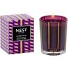 NEST New York Scented Votive Candle, Pumpkin Chai – 2 oz – Up to 28-Hour Burn Time – Reusable Glass Vessel(Autumn Plum)