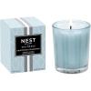 NEST New York Scented Votive Candle, Wild Mint & Eucalyptus – 2 oz – Up to 28-Hour Burn Time – Reusable Glass Vessel(Driftwood & Chamomile)