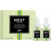 NEST New York Smart Home Fragrance Diffuser Refill Smart Vials, Coconut & Palm – Set of 2 – Designed for NEST x Pura 3 and NEST x Pura 4 Diffusers – Cruelty Free, Vegan – Made in USA