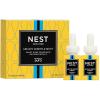 NEST New York Smart Home Fragrance Diffuser Refill Smart Vials, Grapefruit – Set of 2 – Designed for NEST x Pura 3 and NEST x Pura 4 Diffusers – Cruelty Free, Vegan – Made in USA(Amalfi Lemon & Mint)