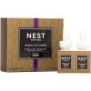NEST New York Smart Home Fragrance Diffuser Refill Smart Vials, Grapefruit – Set of 2 – Designed for NEST x Pura 3 and NEST x Pura 4 Diffusers – Cruelty Free, Vegan – Made in USA(Moroccan Amber)