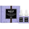 NEST New York Smart Home Fragrance Diffuser Refill Smart Vials, Grapefruit – Set of 2 – Designed for NEST x Pura 3 and NEST x Pura 4 Diffusers – Cruelty Free, Vegan – Made in USA(Cedar Leaf & Lavender)