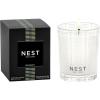 NEST New York Scented Votive Candle, Moroccan Amber – 2 oz – Up to 28-Hour Burn Time – Reusable Glass Vessel(Bamboo)