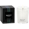 NEST New York Scented Votive Candle, Moroccan Amber – 2 oz – Up to 28-Hour Burn Time – Reusable Glass Vessel(Forest Rain)