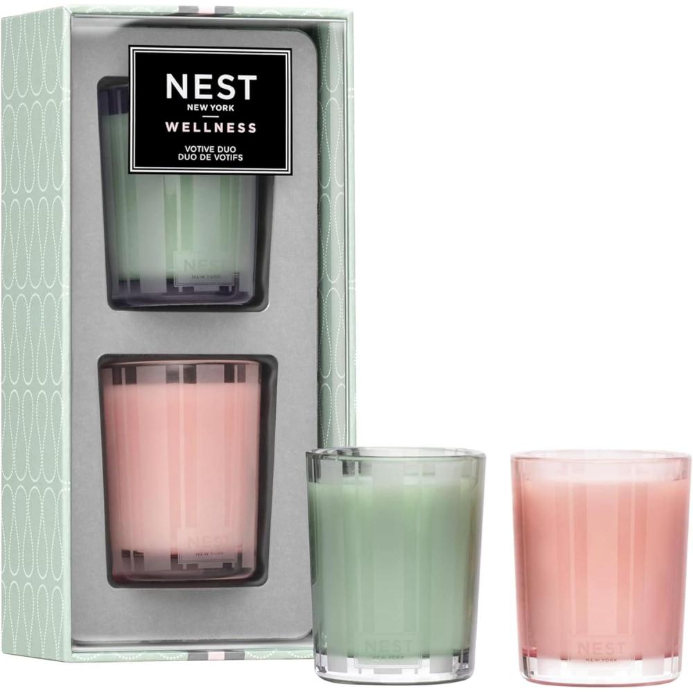 imageNEST New York Wellness Scented Votive Candle DuoWellness Set