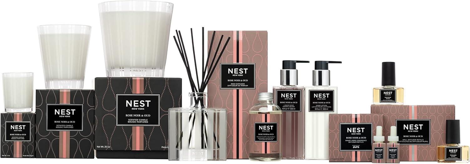 image:imageNEST New York Lime Zest amp Matcha Smart Home Fragrance Diffuser Refill Set of 2Rose Noir Oud