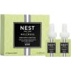 NEST New York Lime Zest & Matcha Smart Home Fragrance Diffuser Refill, Set of 2(Lime Zest & Matcha)