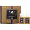 NEST New York Lime Zest & Matcha Smart Home Fragrance Diffuser Refill, Set of 2(Moroccan Amber)
