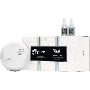 NEST New York Lime Zest & Matcha Smart Home Fragrance Diffuser Refill, Set of 2(Driftwood & Chamomile and Wild Mint & Eucalyptus)